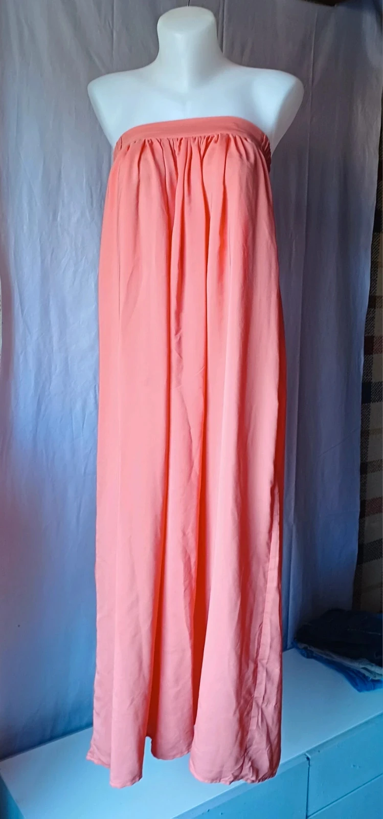 Falda larga vestido bustierTalla S Mango – photo 2